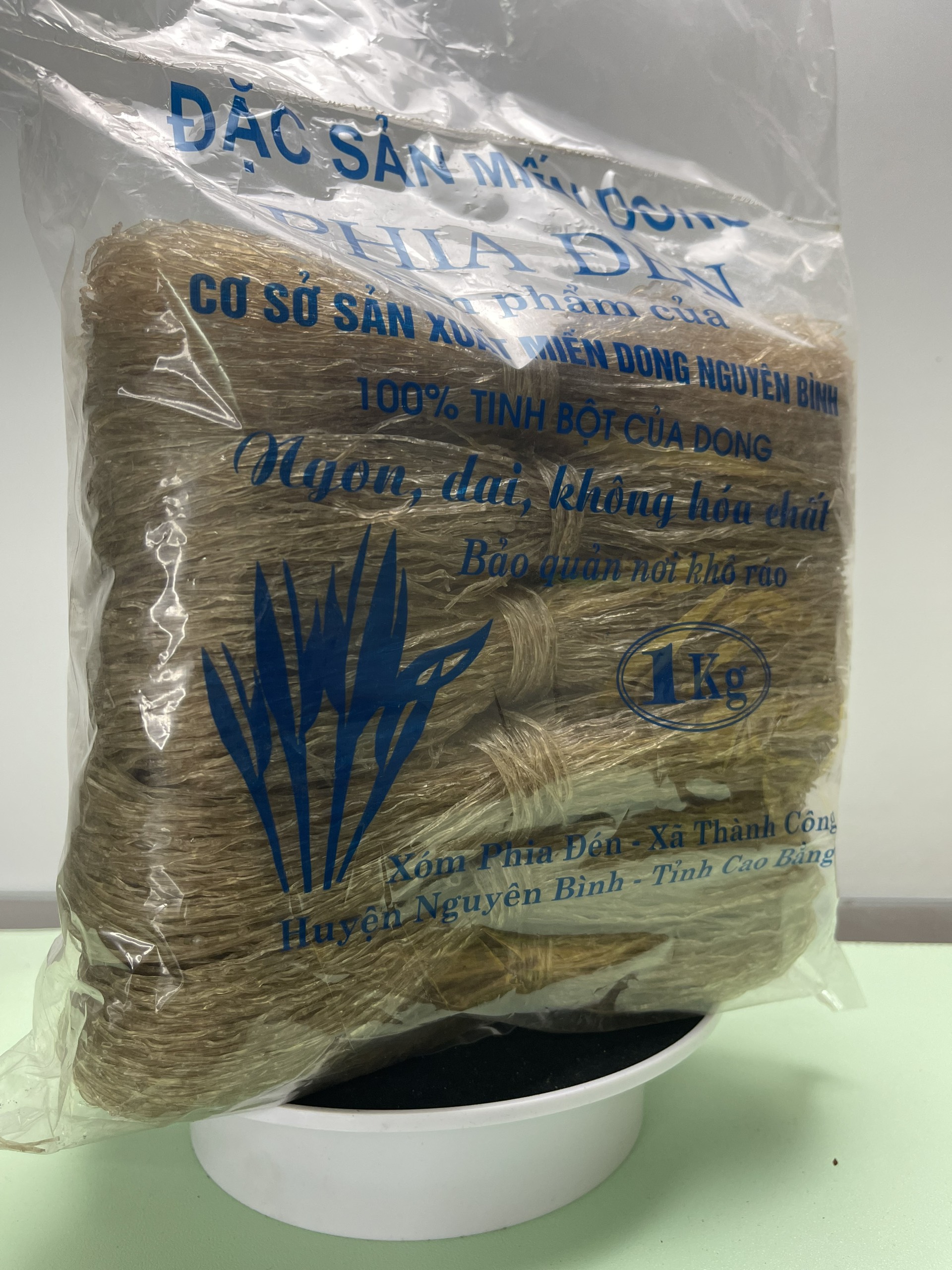 Miến dong phia đén loại 1 đặc sản Cao Bằng