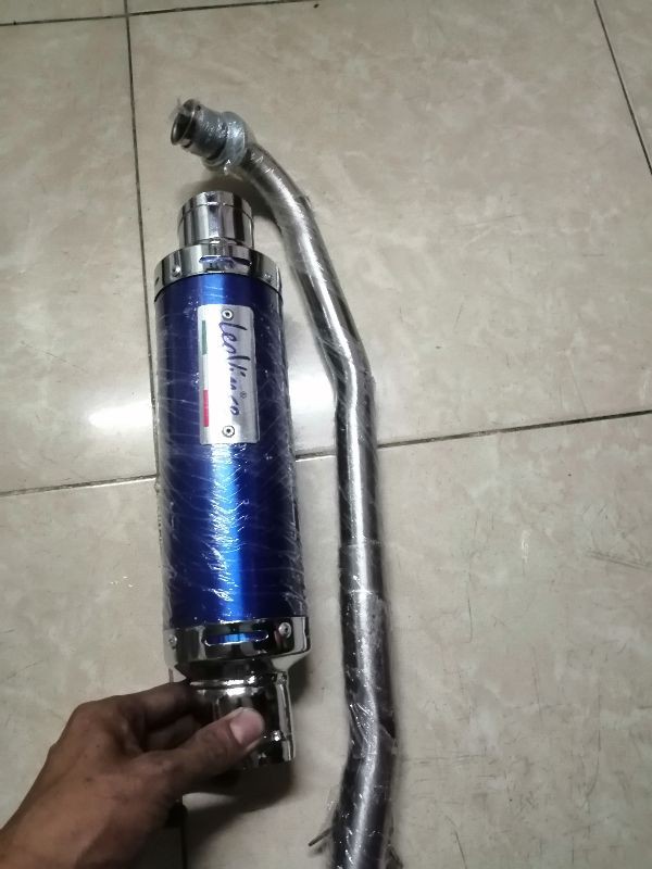 pô xe máy dream wave leovince full cổ,leovin