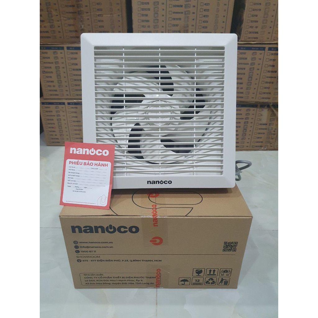 [HCM]Quạt hút âm tường Nanoco NWV2020