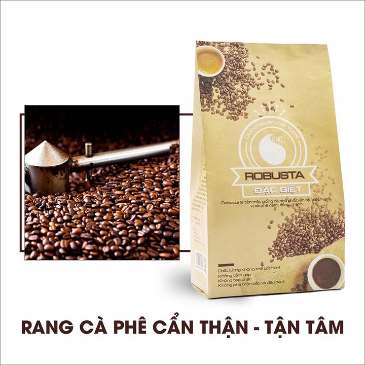 Cà phê bột Đặc Biệt - nguyên chất 100% - Light Coffee - 500gr