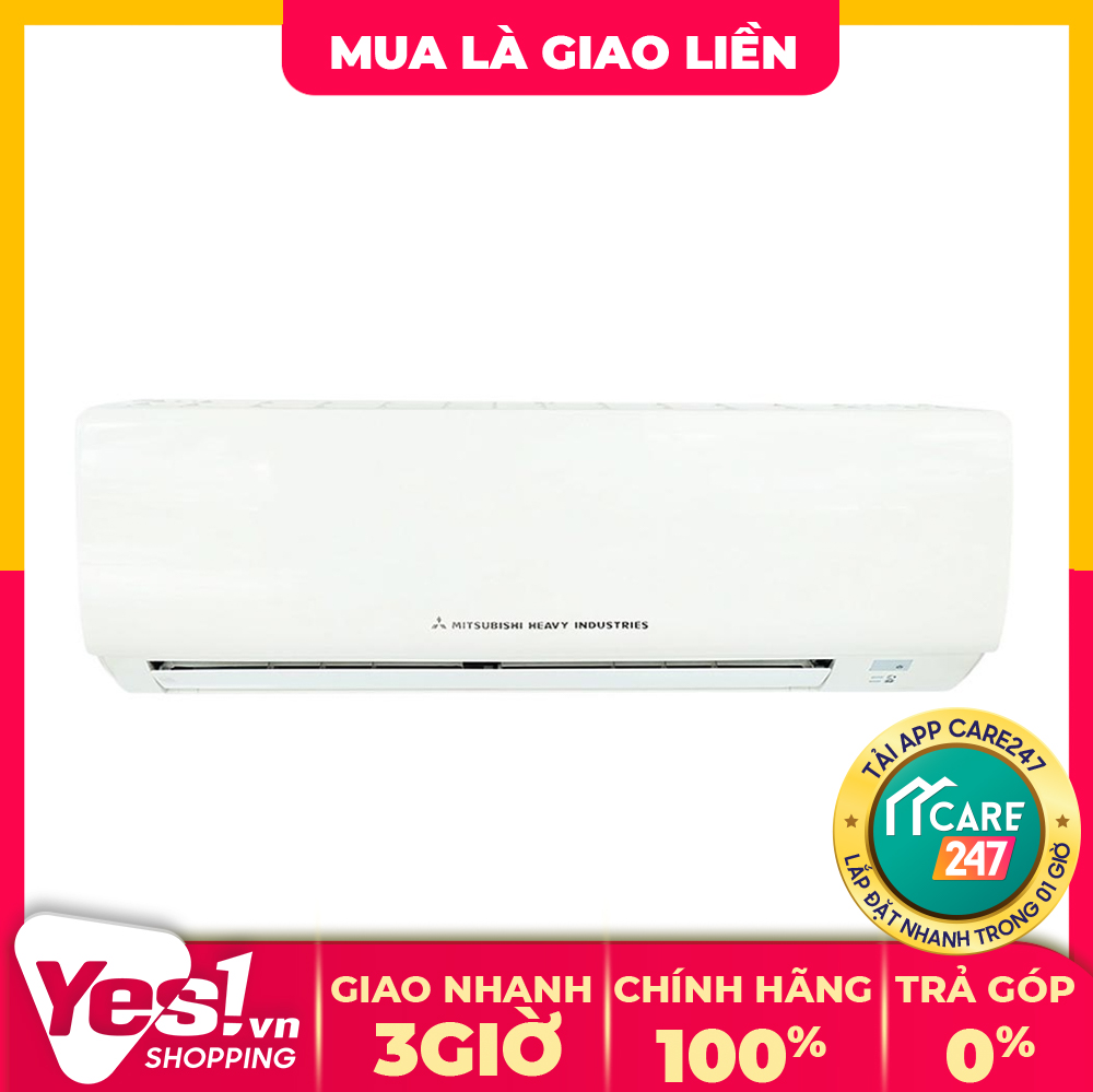 Máy lạnh mitsubishi heavy srk09ctr-s5 1 hp - bảo hành chính hãng - voucher 10% lên đến 800k