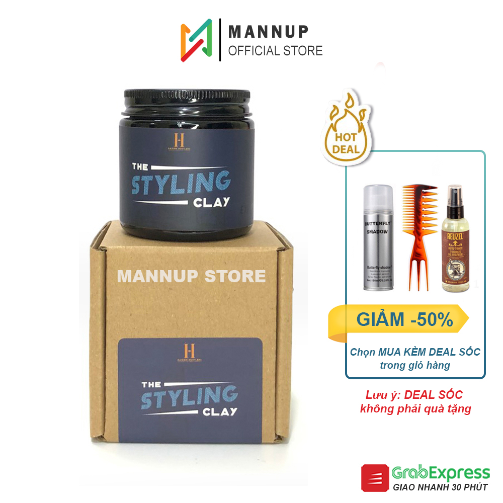 Sáp Vuốt Tóc Saigon Hustlers The Styling Clay 100g