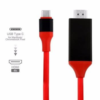 Cáp HDMI cho Chân Type C - HDMI - Type C kết nối lên TIVI