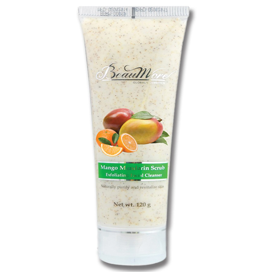 Sữa Rửa Mặt Hạt Mơ BeauMore Episode Scrub Foam Cleansing White 120g