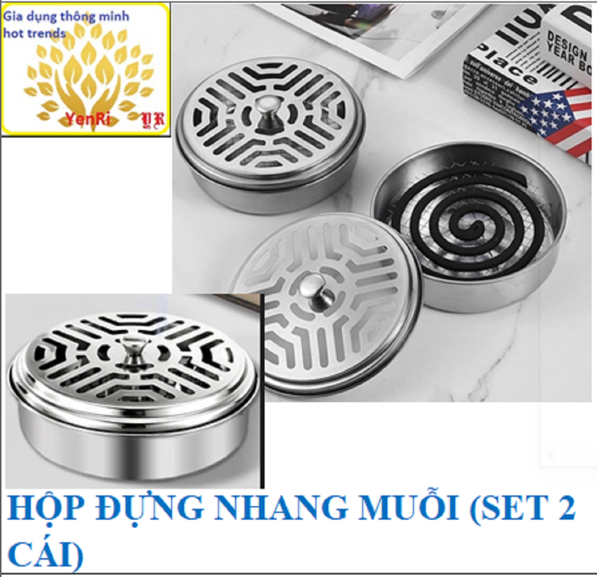 HỘP ĐỰNG NHANG MUỖI (SET 2 CÁI)
