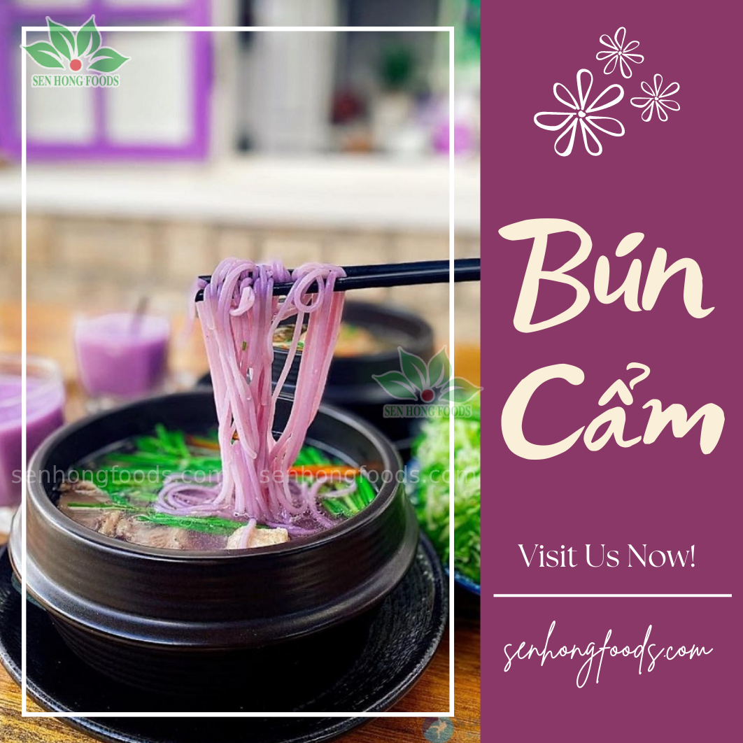 Bún Cẩm Sen Hồng 300g