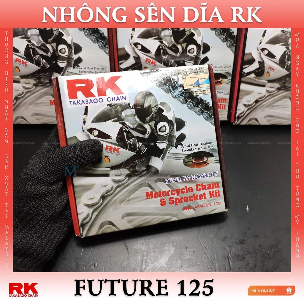 nhông sên đĩa FUTURE 125cc