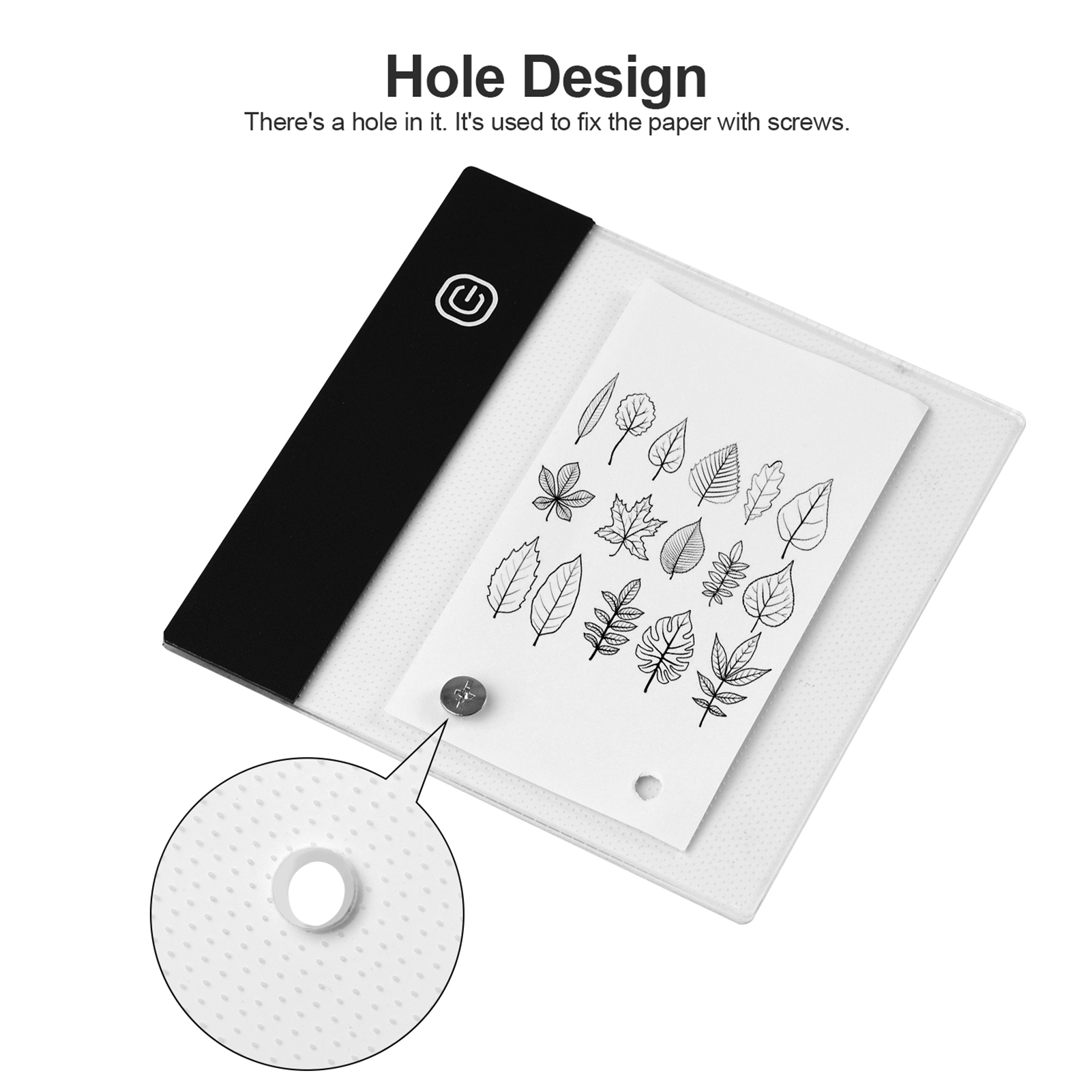 Flip Book Kit with Mini Light Pad LED Lightbox Tablet Design with Hole 300 Sheets Flipbook Paper Binding Screws for Drawing Tracing Animation Sketching Cartoon Creation