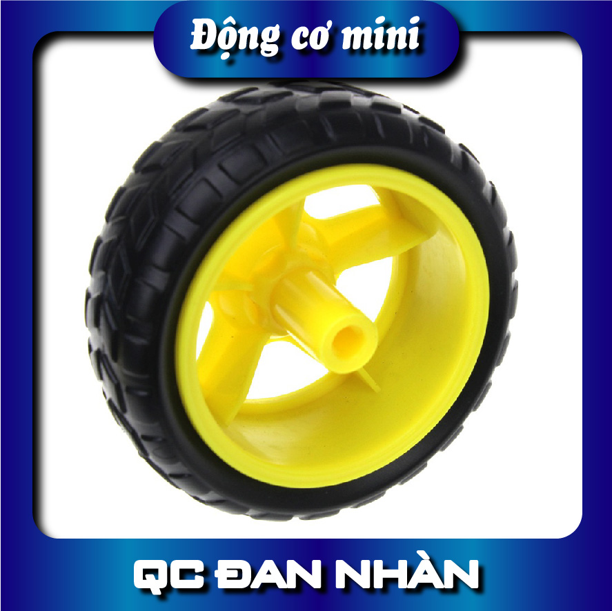Động cơ giảm tốc và bánh xe cho xe mô hình