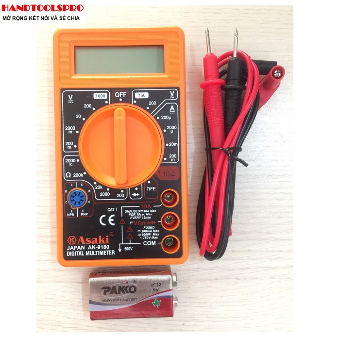 Đồng hồ vạn năng Asaki AK-9180