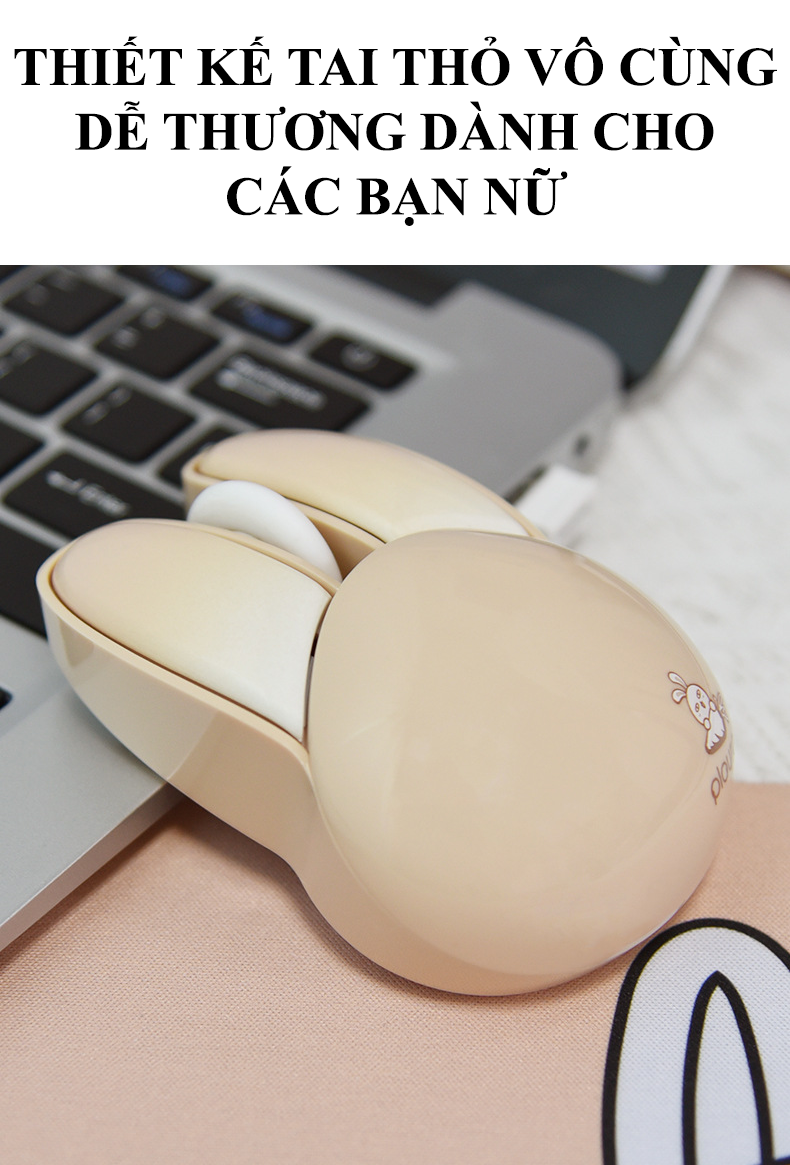 Chuột không dây tai thỏ MOFII M6
