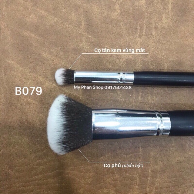 Set 2 cọ trang điểm the of art make up vacosi
