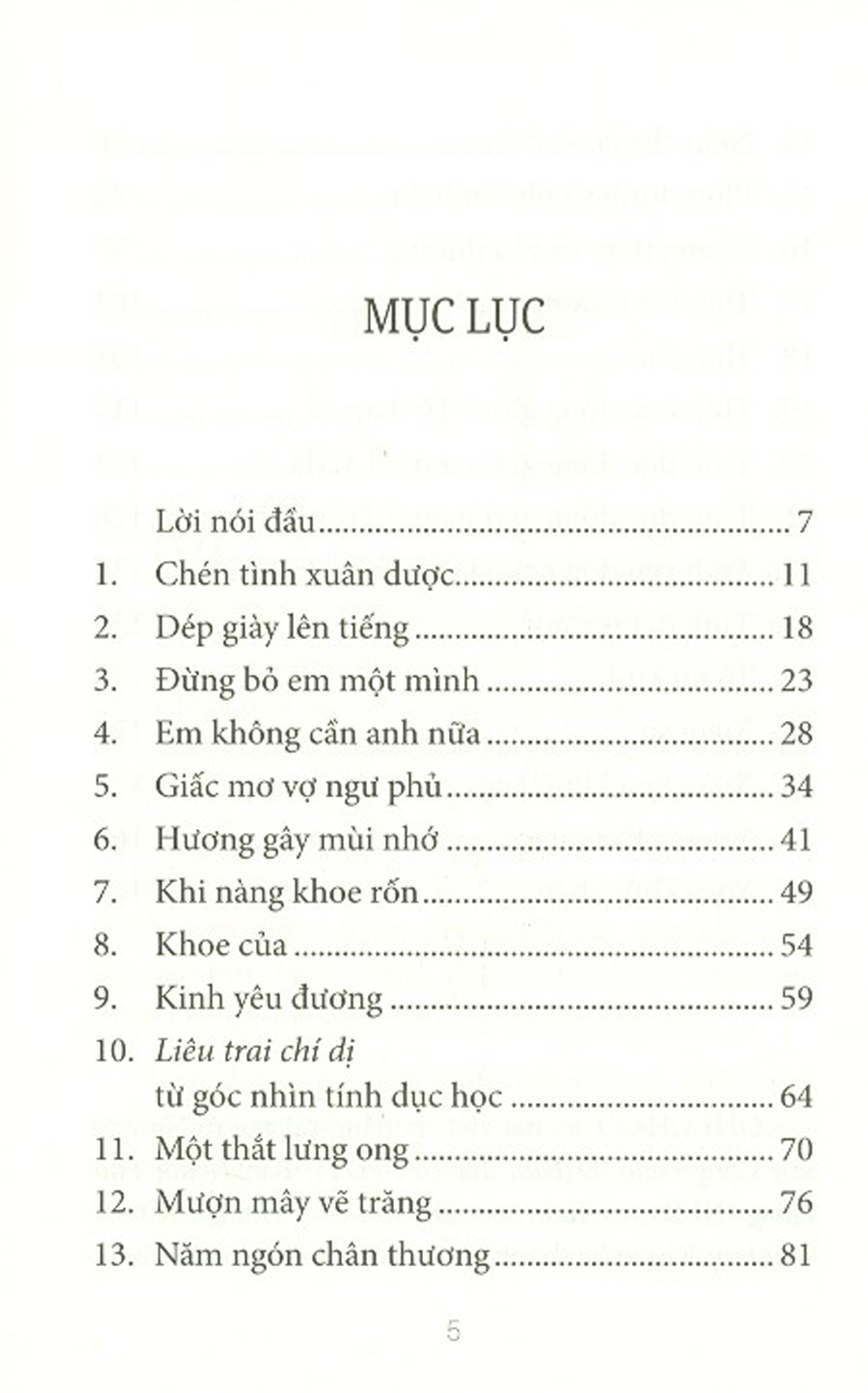 Câu Chuyện Tính Dục Đông Tây