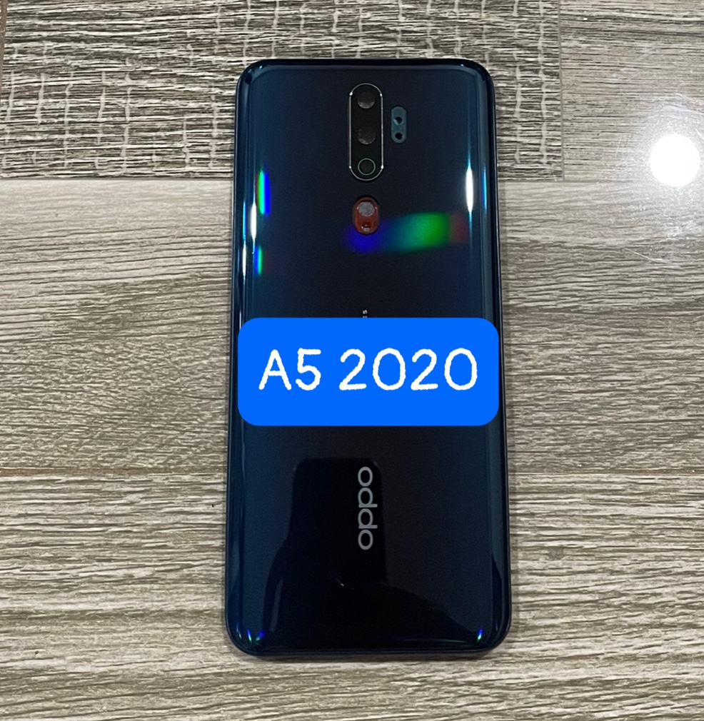 Bộ vỏ oppo A5 2020 ,kèm khay sim,phím,kính camera
