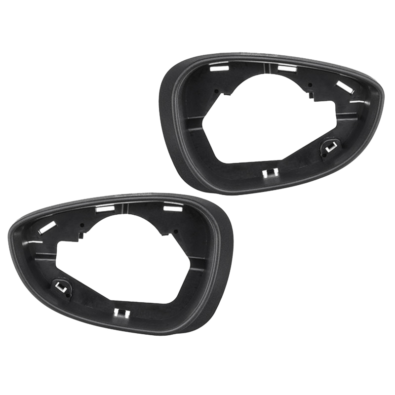Car Rearview Wing Side Mirror Cover Frame for Ford Fiesta MK7 2008 -2017