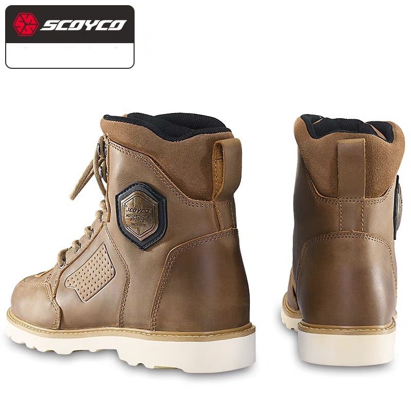 Giày bảo hộ moto classic Scoyco MT071