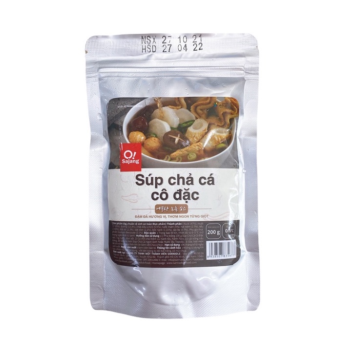 Súp chả cá cô đặc - nấu canh chả cá