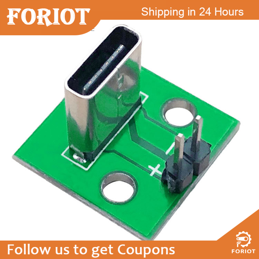 Foriot Bo Mạch Đột Phá USB Type-C Bo Mạch Chuyển Đổi PCB Loại Đầu Nối Nối Nối Tiếp Cơ Bản