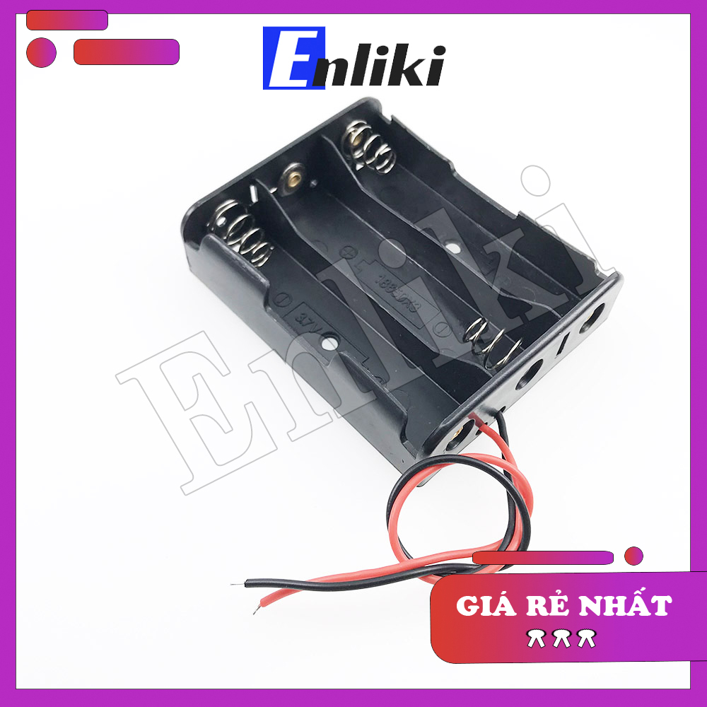 Đế Pin 18650 3P Đấu Nối Tiếp