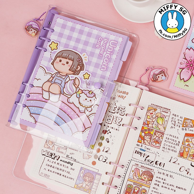 [DUGA] SET PLANNER SỔ CÒNG A5A6 SMALL MOCHI