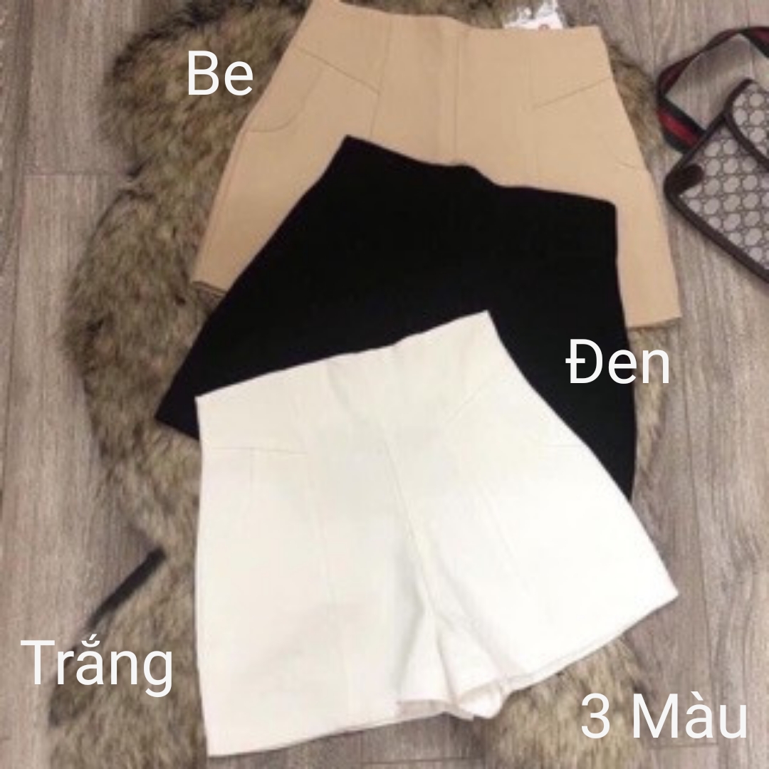 [hàng mới về] Quần Short cạp cao nữ
