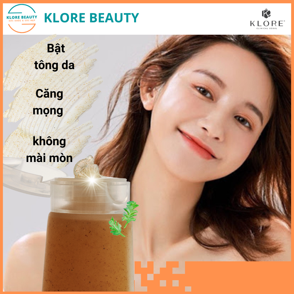 tẩy tế bào chết klore beauty