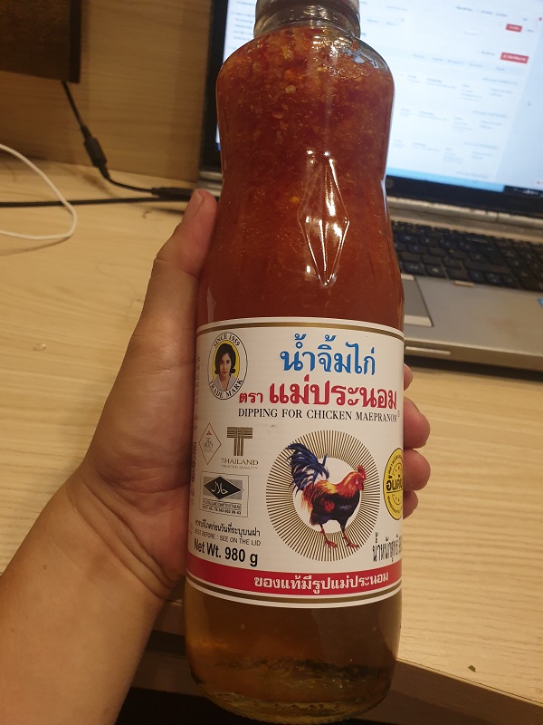 Thailand imported mea Pranom flavored chicken sauce 980g