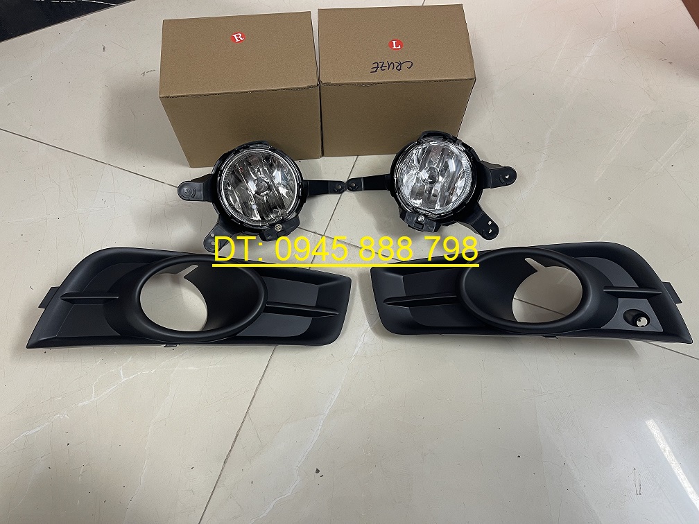 Bộ đèn gầm , mặt dưỡng gầm Chervolet Cruze