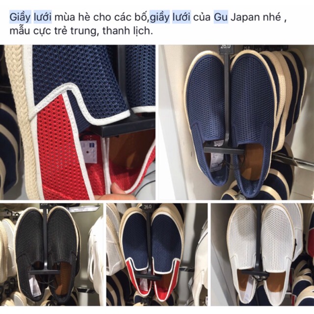 Giày Nam Mùa Hè G.U