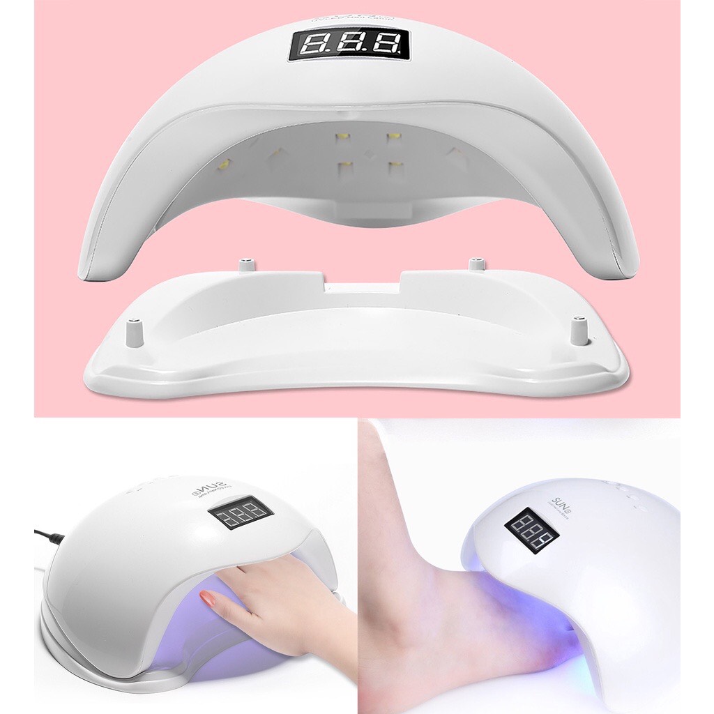 Máy hơ gel sun 5 48W/ UV/LED Có Bảo Hành