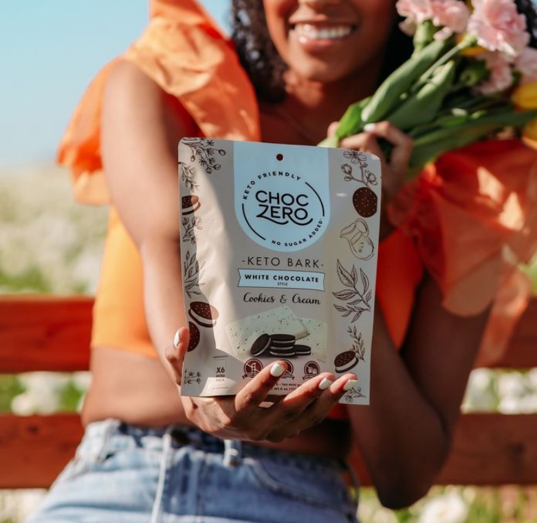 Socola Đen( Dark Chocolate) không đường ChocZero ( keto , eat clean, tiểu đường)