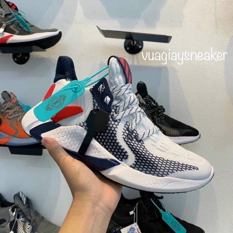 GIÀY THỂ THAO SNEAKER ALPHABOUNCE 2020 TRẮNG XANH THAN