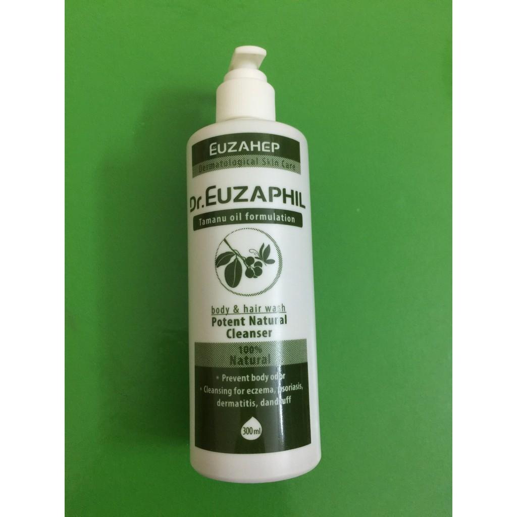 SỮA TẮM GỘI DR. EUZAPHIL POTENT NATURAL CLEANSER 300ML