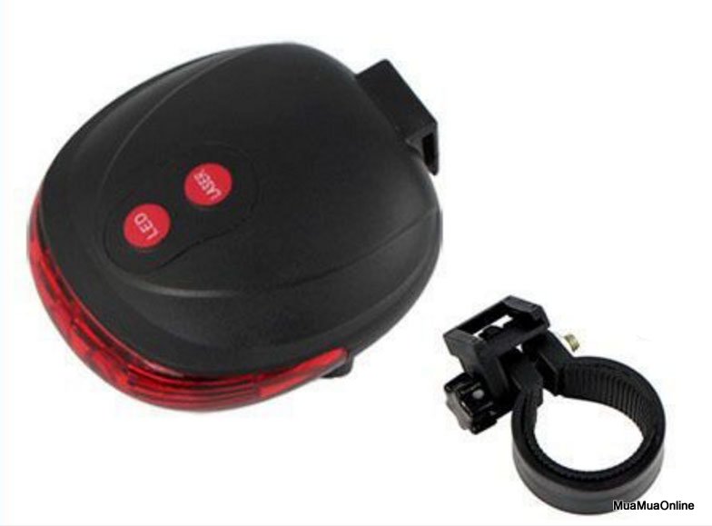Đèn Gắn Sau Xe Đạp Chiếu Hậu Cảnh BÁo