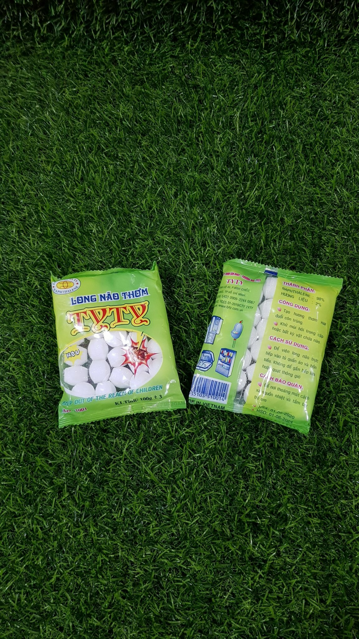 [HCM]Long não thơm TyTy 100g