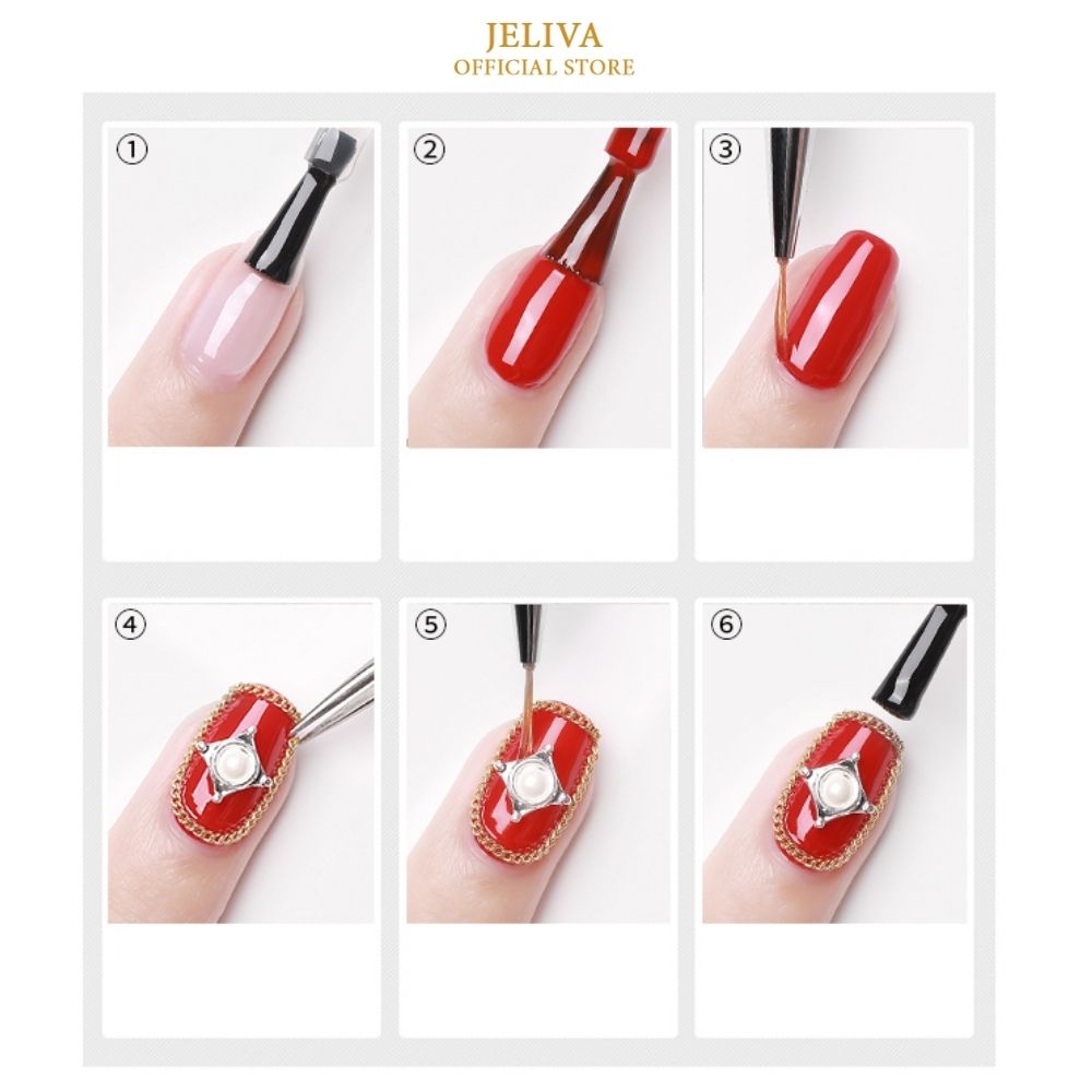 Dây bi nail tròn đính móng NGHI THẢO