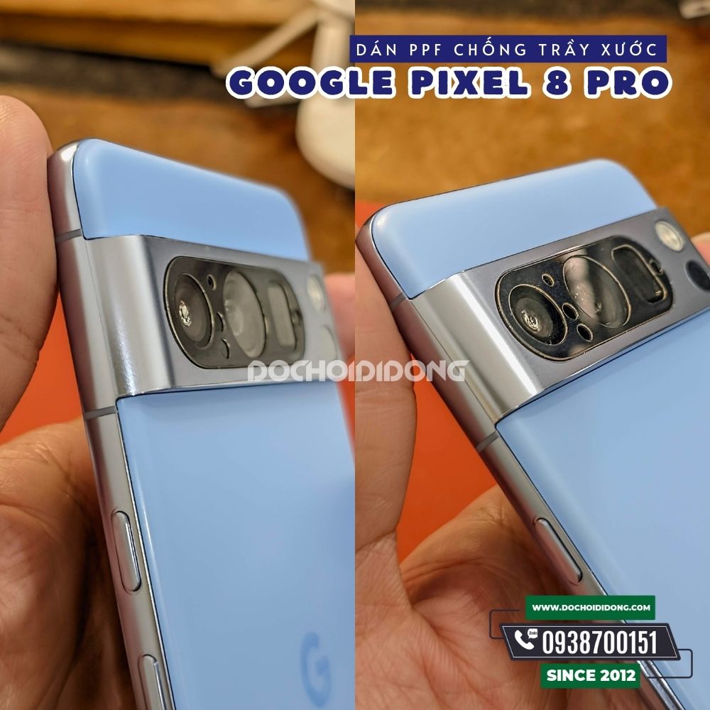 Miếng dán PPF Hydorgen Google Pixel 8 Pro trong, nhám, đổi màu cao cấp