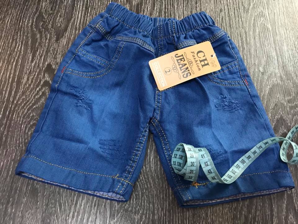 Quần jean lửng bé trai 8-20kg