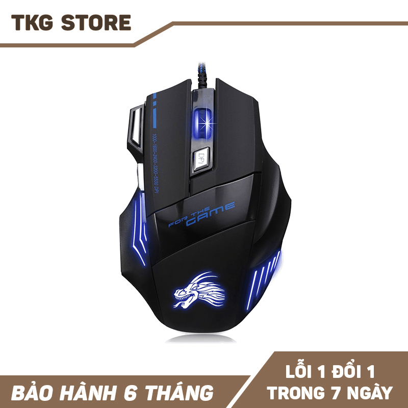 Chuột gaming X3 Led 7 màu, DPI 5500