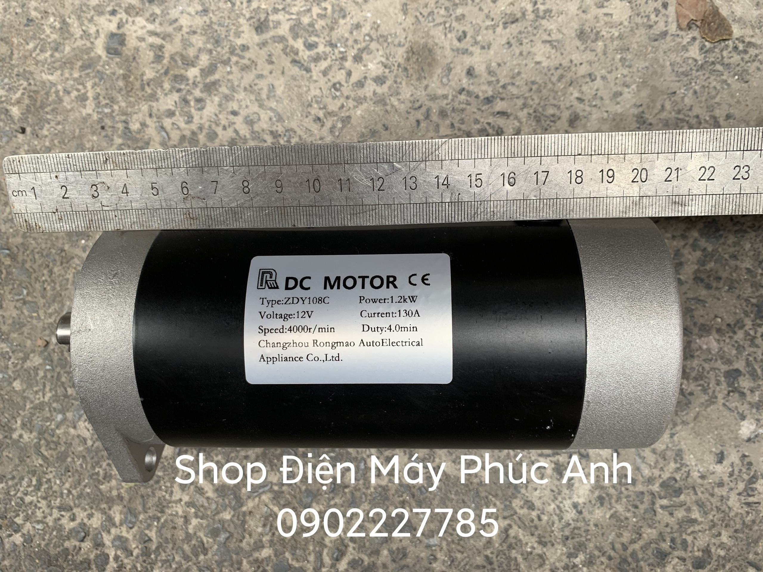 Motor DC 12v công suất 1200w