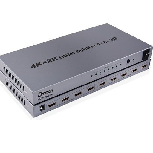 Bộ chia HDMI 1 ra 8 Dtech DT-7148
