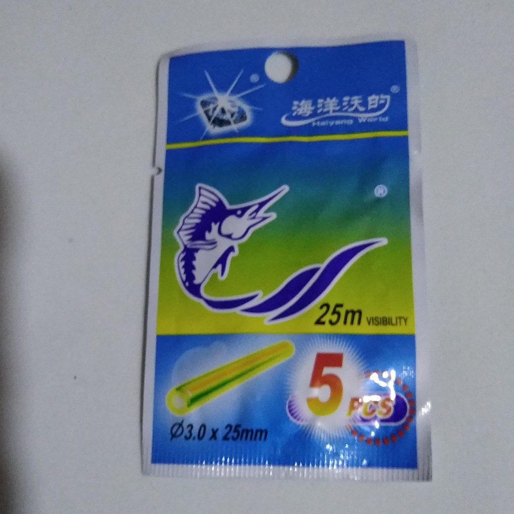 2 GÓI phao sáng 10 cái câu đêm-combo 10 cái phao đèn câu đêm