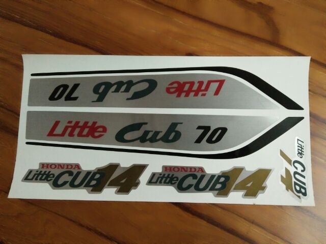 Bộ tem honda Little Cub 70 hàng nhập Thái Lan