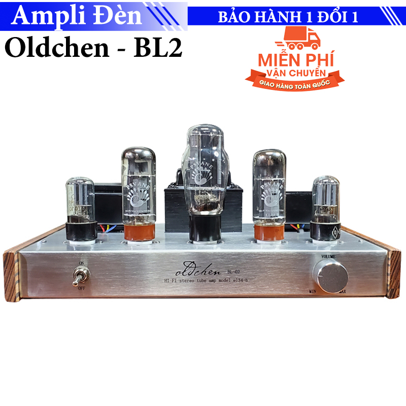 >> BÁO GIÁ AMPLI ĐÈN OLDCHEN EL34 BL-02 CÔNG SUẤT 10W/ 1 KÊNH CHẤT ÂM MỀM MẠI - CHI TIẾT - MÊ HOẶC LÒNG NGƯỜI ANZ | Shopee Lazada Sendo Tiki mới nhất 102 Pre Ampli Đèn - Bộ khuếch Đại Âm Thanh Âm ly Oldchen - EL34 BL2 - 5 Bóng - Màu Bạc