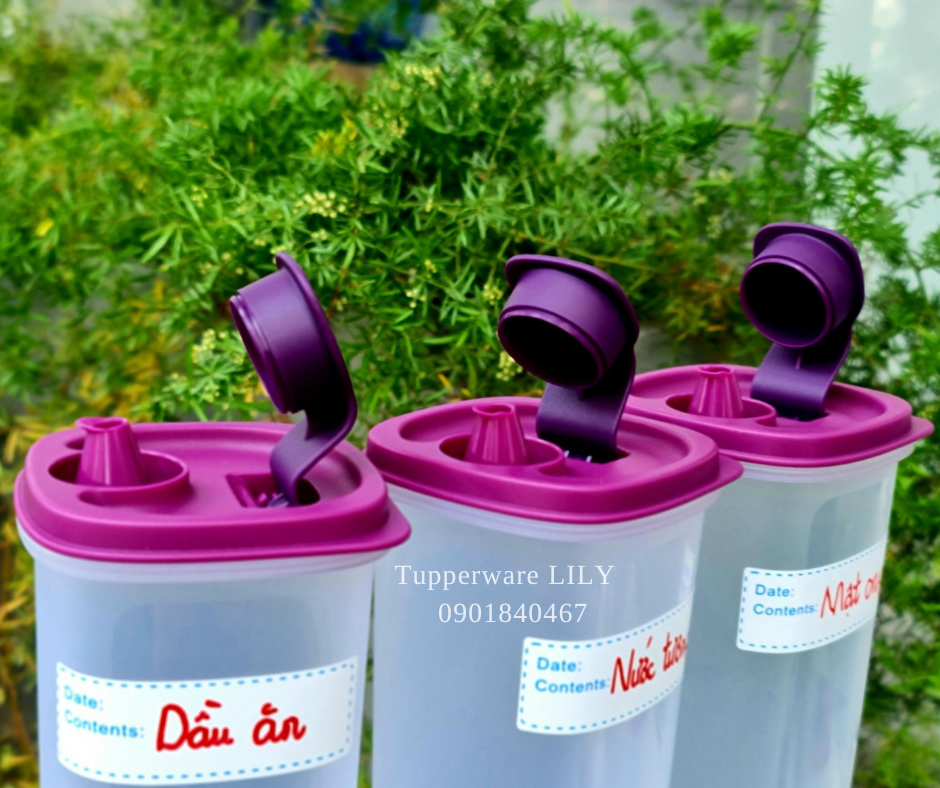 Bộ Bình đựng dầu Ezy Pour (2) - Tupperware