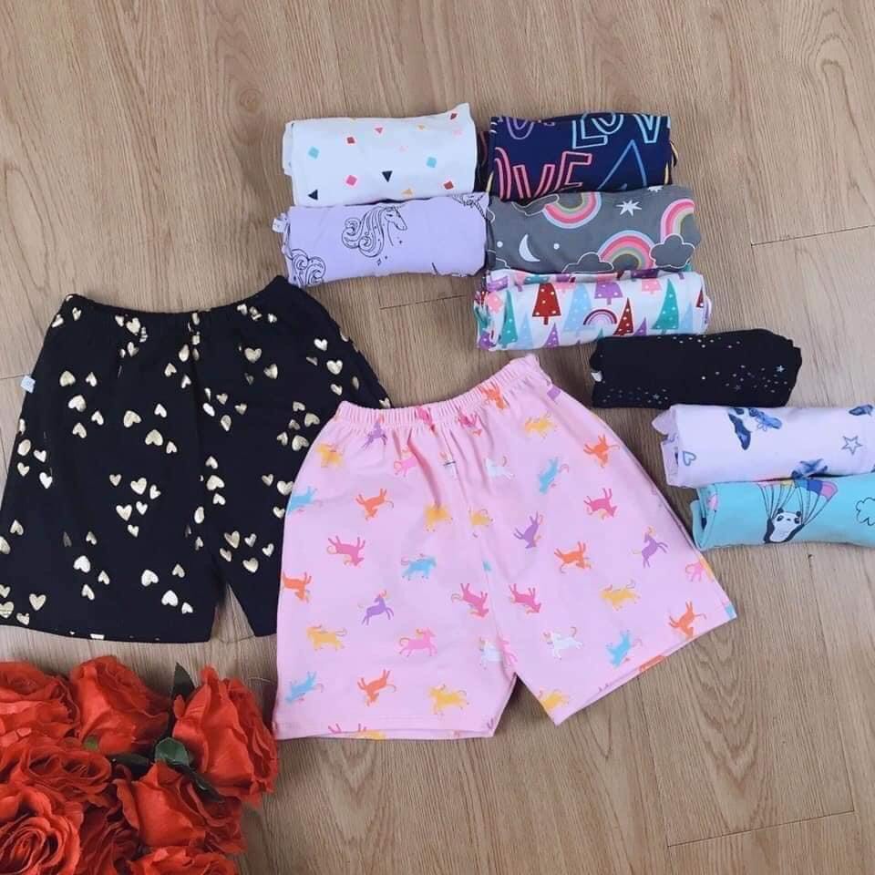 sét 10 chiếc quần chục đùi cho bé gái 5-20kg