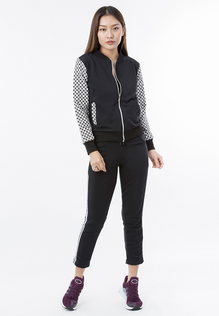 Áo khoác nữ bomber form rộng Phúc An 4014n