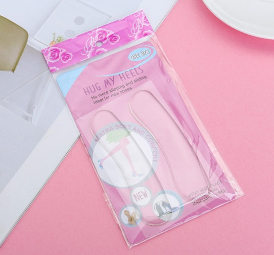 02 Lót giầy vải, silicon chống đau gót chân (1 đôi)