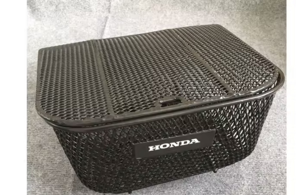 Rổ Lưới Đen Có Nắp cho xe Wave đa năng, RS100, Wave nhỏ 110, Wave thái...SUPERMARKET QUỐC BẢO