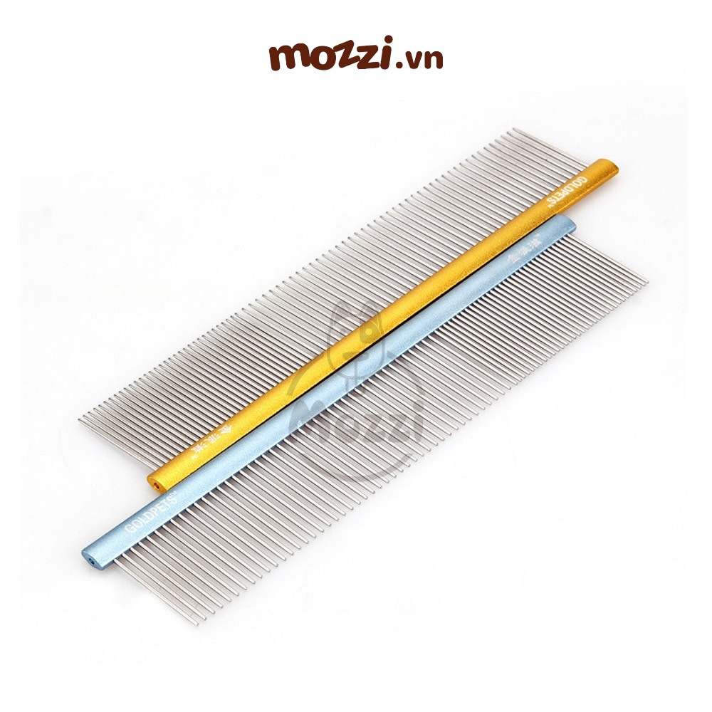 GoldPets Lược inox gỡ lông rối cao cấp cho chó mèo
